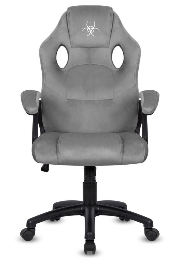 Fotel obrotowy do biurka CARRERA M ALCANTARA GREY NEW